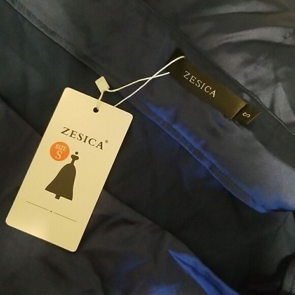 Satin One Should Dress Nwt small zesica - Picture 13 of 13